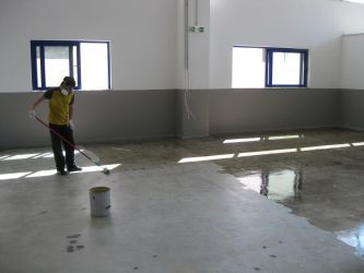Изпълнение на полиуретанови подове и тераси